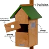 dobar® wildlife Nistkasten Karsten, inkl. Kamera, ca. B22,5/H53/T25,5 cm