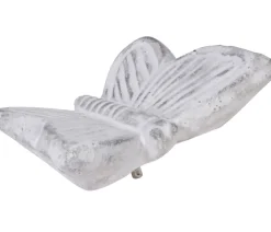 dobar® wildlife Vogeltränke Foglia, Keramik, weiß, ca. B37/H4,5/T28 cm