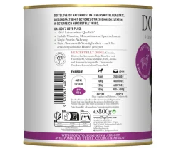 DOG'S LOVE Nassfutter für Hunde Adult, 6 x 800 g