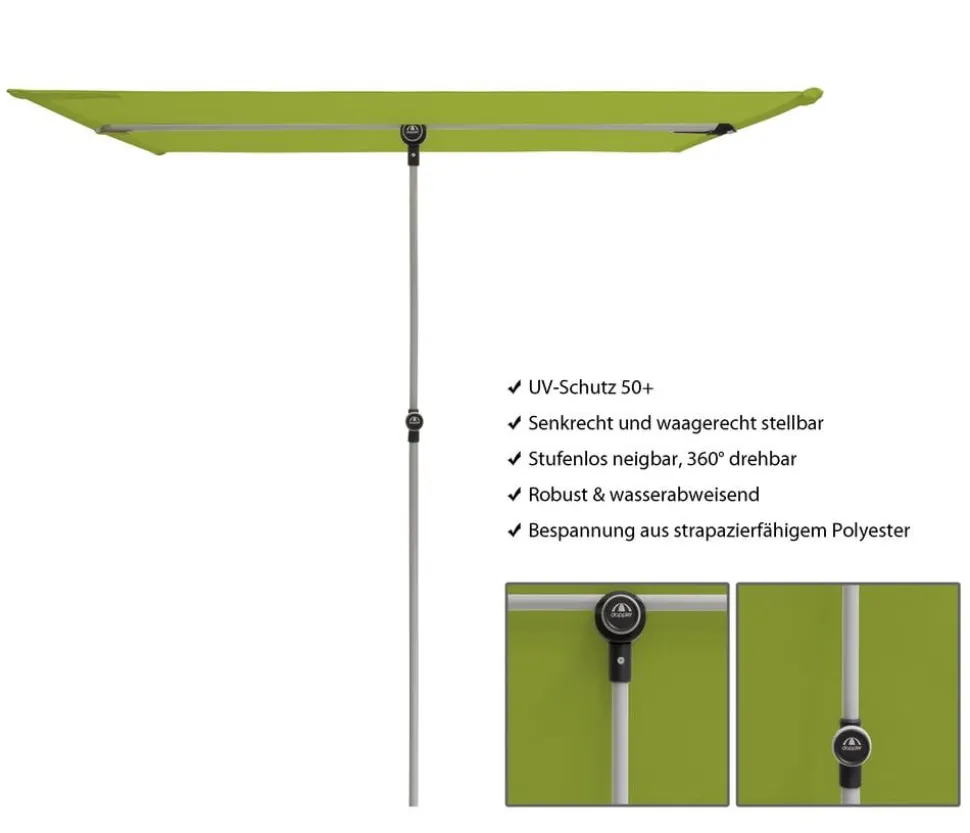 Doppler Active Balkonblende, ca. B180/T130 cm