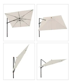 Doppler Ampelschirm myZone AX, quadratisch, ca. B280/T280 cm