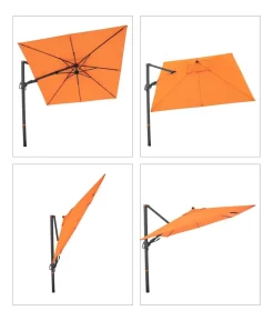 Doppler Ampelschirm myZone AX, quadratisch, ca. B210/T210 cm