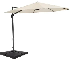 Doppler Beschwerplatten, 4er-Set, befüllbar, ca. B50/T50 cm