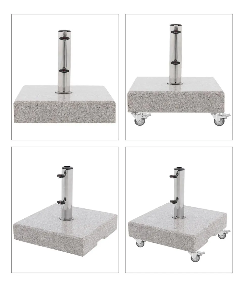 Doppler Granit-Schirmständer Life, 45 kg