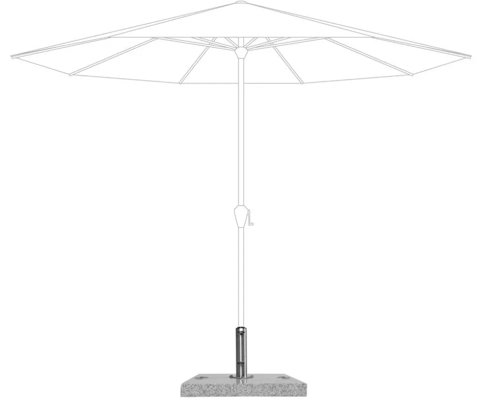 Doppler Granit-Schirmständer, 90 kg
