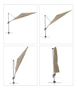 Doppler Pendelschirm Active, rund, ca. Ø370 cm