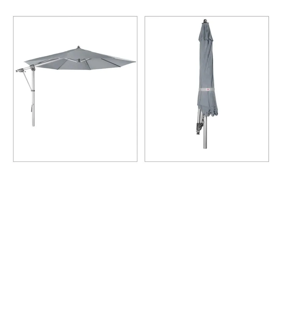 Doppler Pendelschirm Expert, rund, ca. Ø350 cm