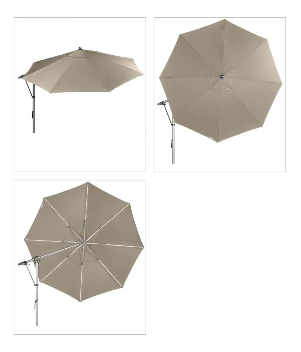 Doppler Pendelschirm Expert, rund, ca. Ø350 cm
