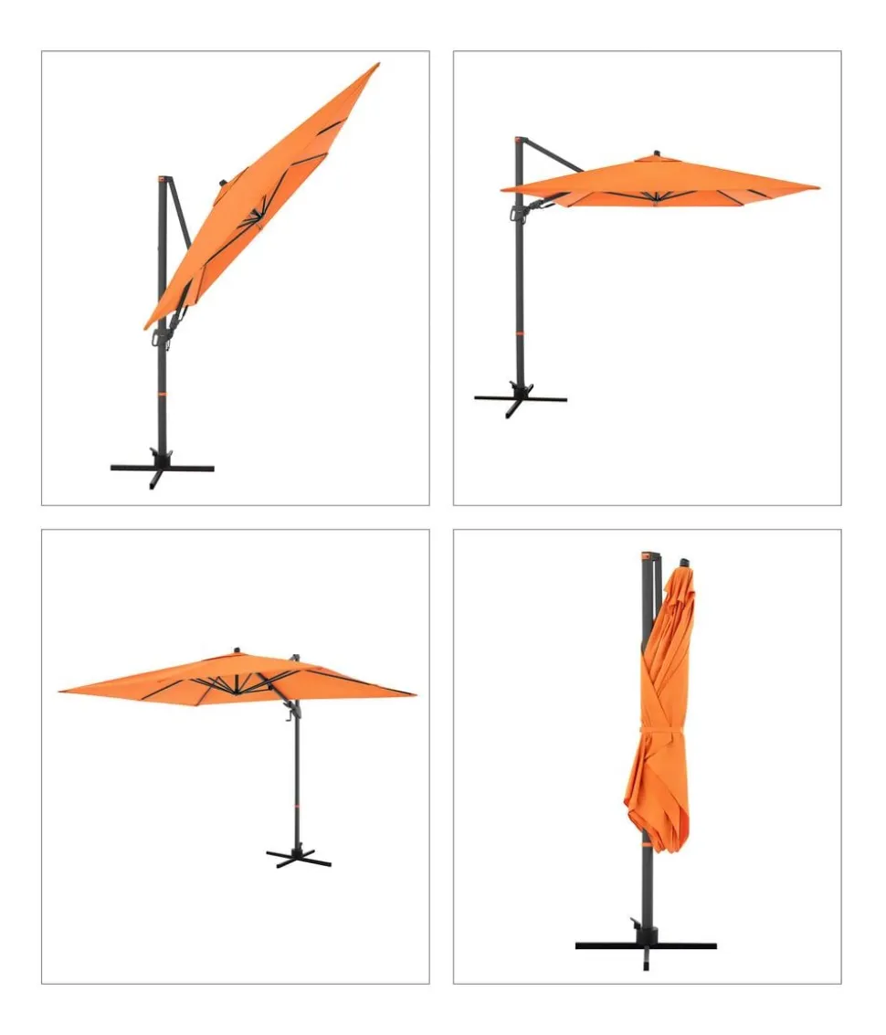 Doppler Pendelschirm myZone AX, rechteckig, ca. B320/T240 cm