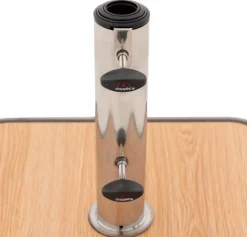 Doppler Schirmständer AluWood Trolley, 50 kg
