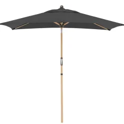 Doppler Sonnenschirm Aluwood Ultra, rechteckig, ca. B210/T140 cm
