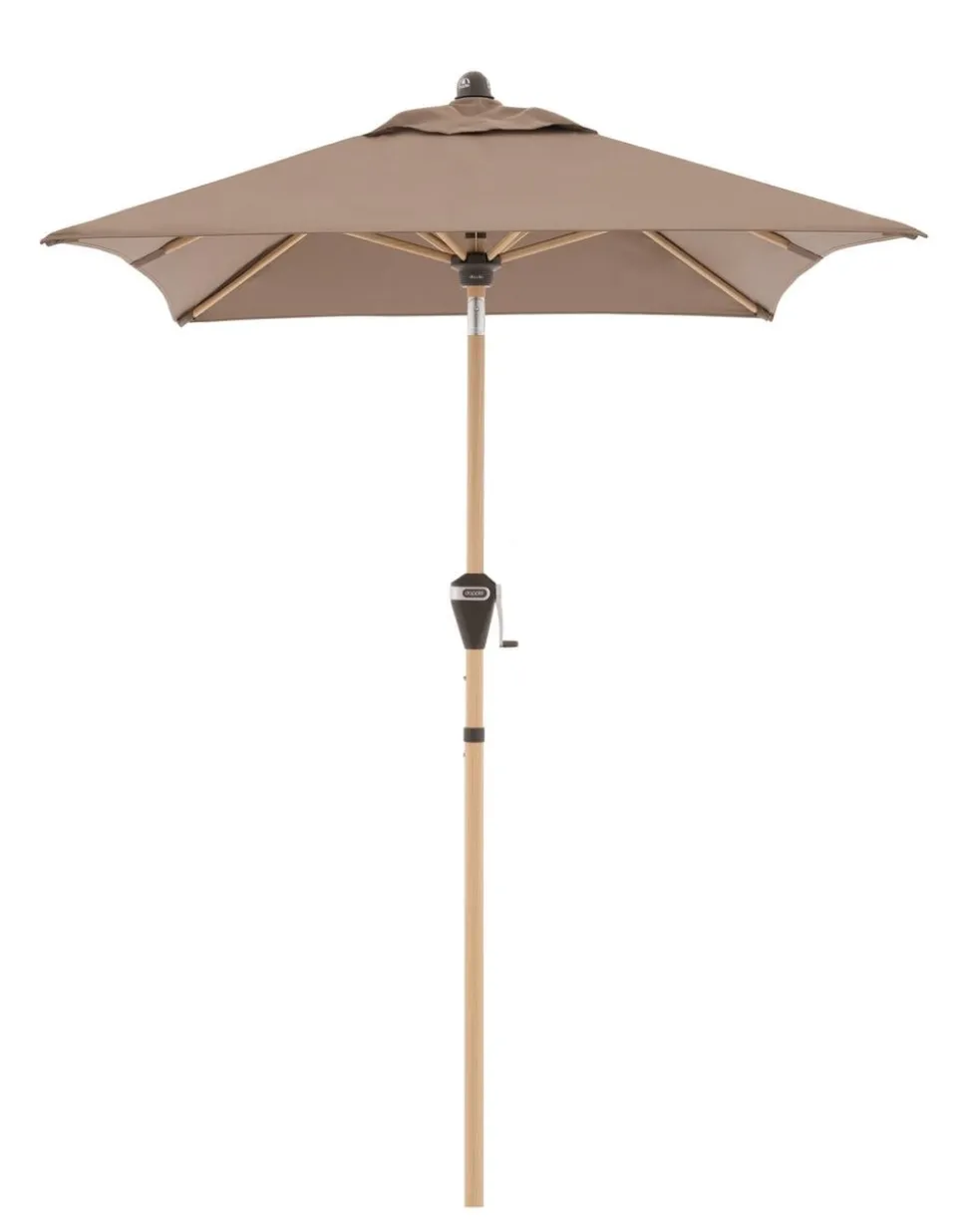 Doppler Sonnenschirm Aluwood Ultra, rechteckig, ca. B210/T140 cm