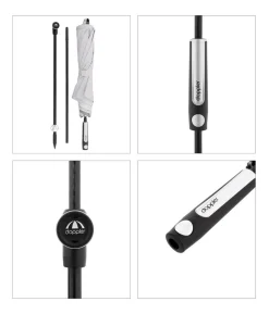 Doppler Sonnenschirm Expert Multi Push Up, ca. Ø156/H190 cm
