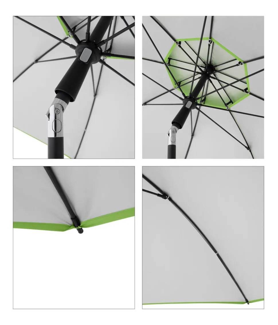 Doppler Sonnenschirm Windprofi Neo, rund, ca. Ø200 cm