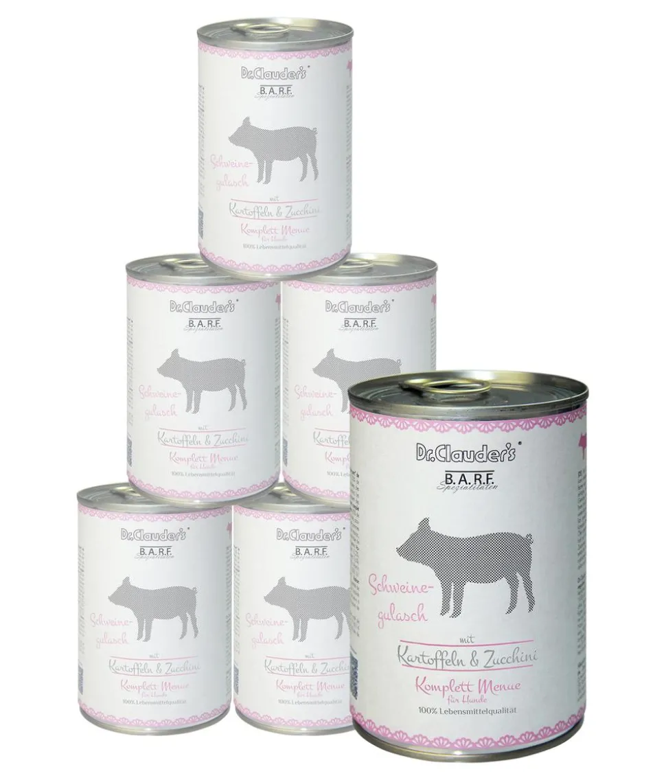 Dr. Clauder's® Nassfutter für Hunde BARF Komplettmenü