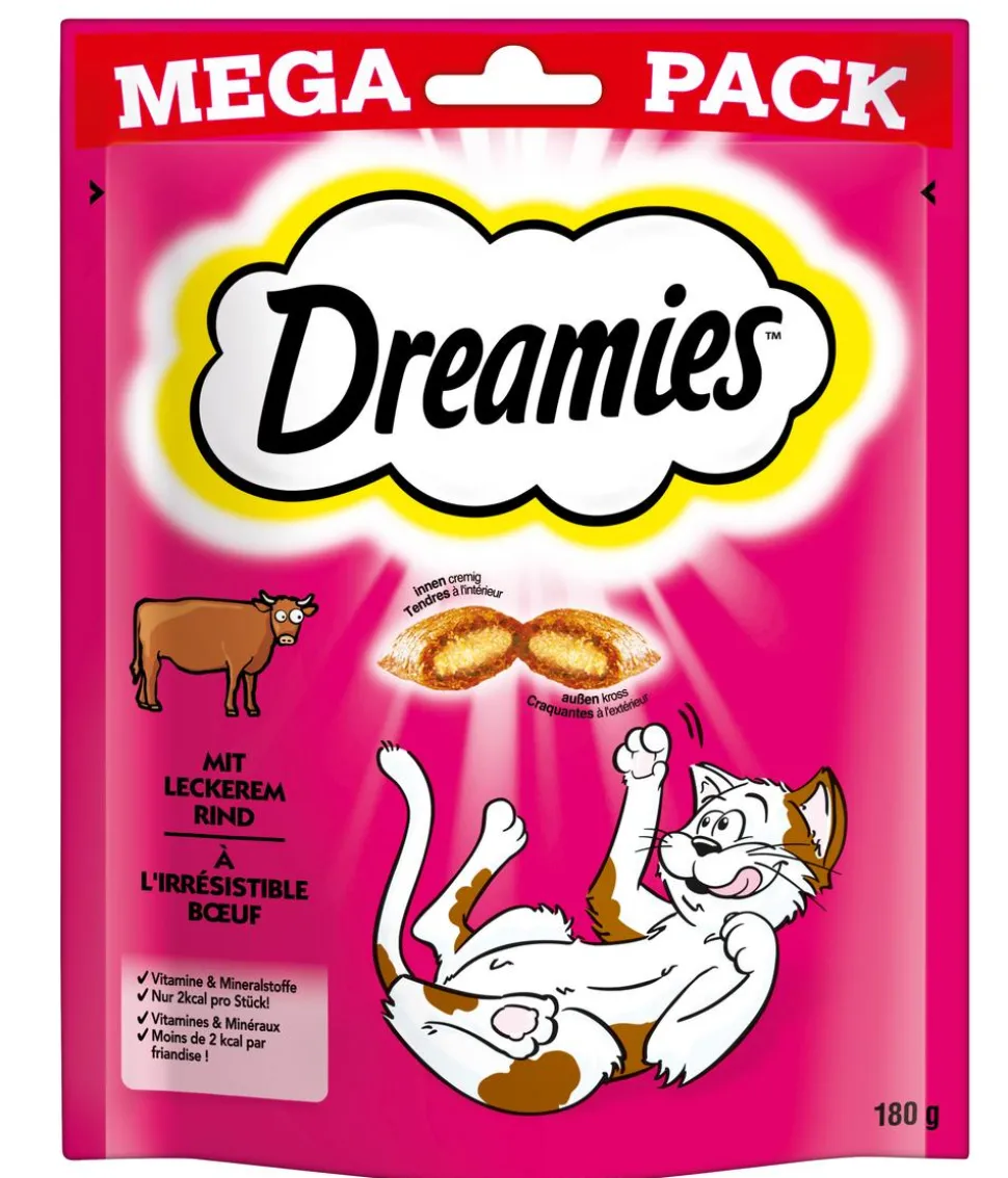 Dreamies™ Katzensnack, 4 x 180 g