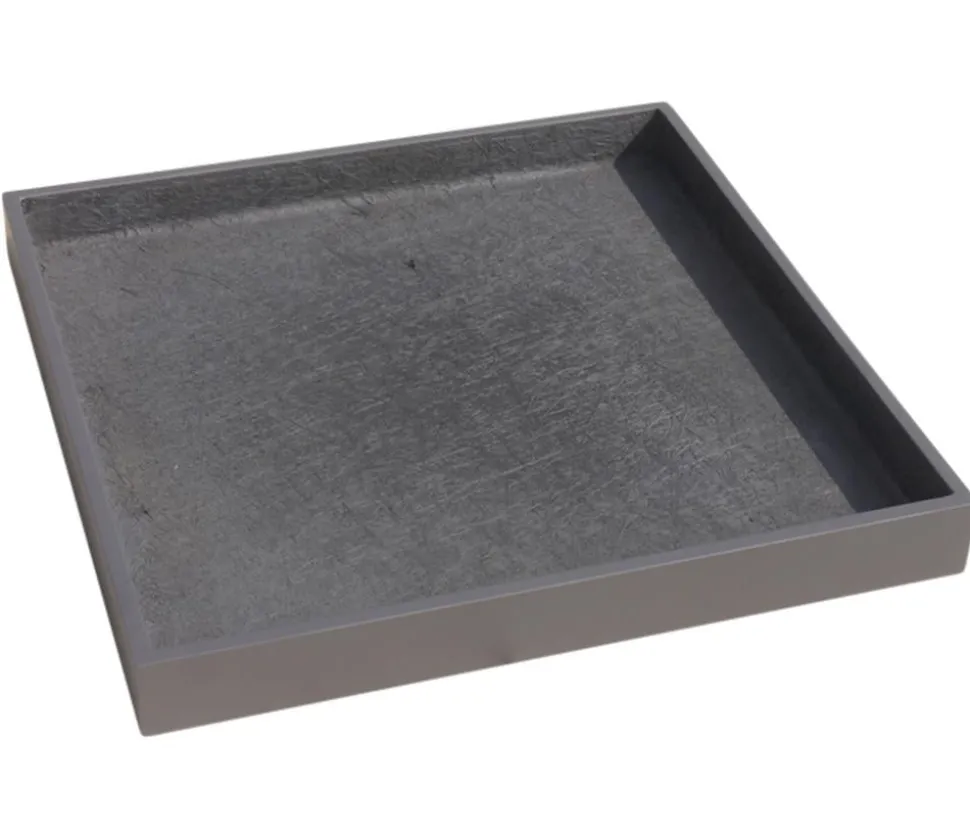 Eastwest Fiberglas-Untersetzer Bassin, quadratisch