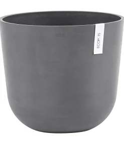 Ecopots Kunststoff-Topf Oslo mit Wassersystem, rund