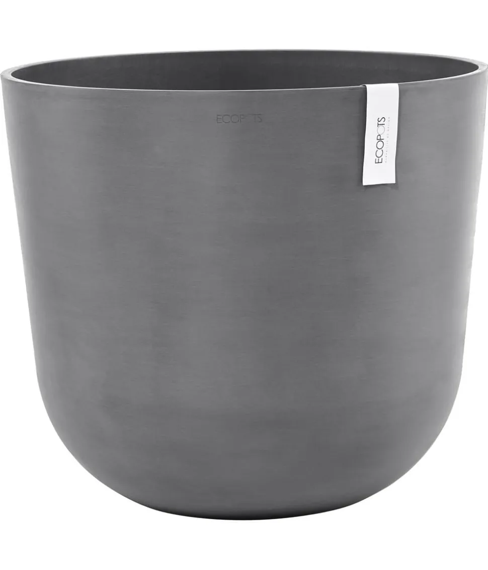 Ecopots Kunststoff-Topf Oslo mit Wassersystem, rund