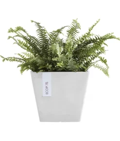 Ecopots Kunststoff-Topf Rotterdam, quadratisch