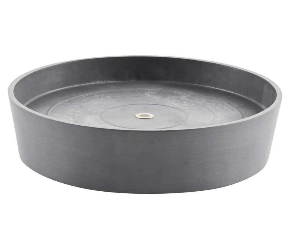 Ecopots Kunststoff-Untersetzer Amsterdam, rund, mit Rollen