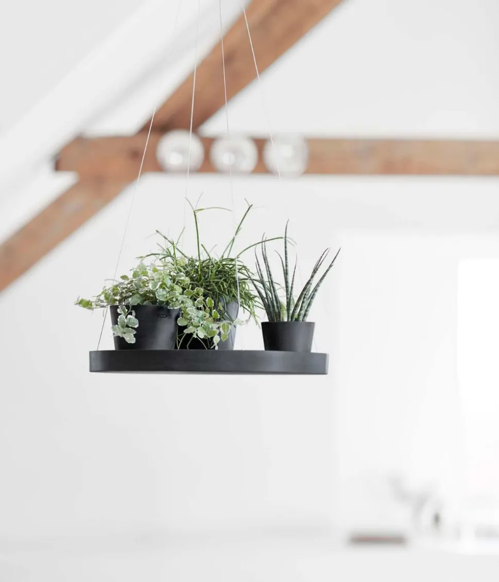 Ecopots Kunststoff-Untersetzer Oslo, rund, mit Rollen