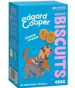 Edgard & Cooper Hundesnack Bravo Biscuits Getreidefrei, 400 g