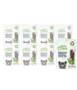 Edgard & Cooper Hundesnack Doggy Dental, Apfel & Eukalyptusöl, 8 x 105 g
