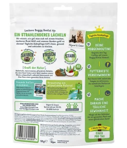 Edgard & Cooper Hundesnack Doggy Dental, Apfel & Eukalyptusöl, 8 x 105 g