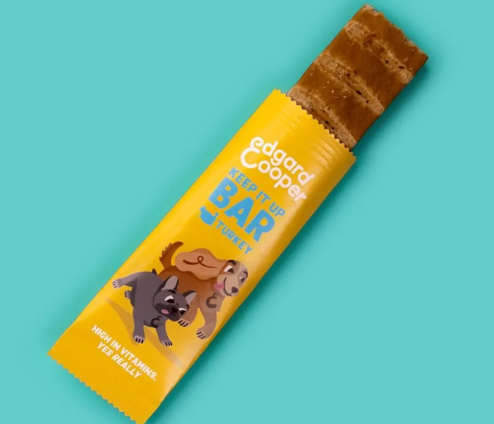 Edgard & Cooper Hundesnack Keep It Up Bar, Truthahn, 24 x 30 g