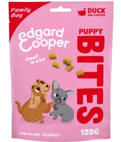Edgard & Cooper Hundesnack Puppy Dog Bites, Huhn & Ente