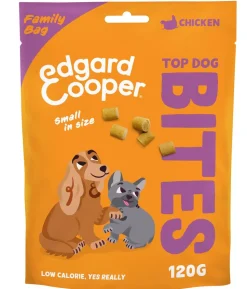 Edgard & Cooper Hundesnack Top Dog Bites, Small, Huhn