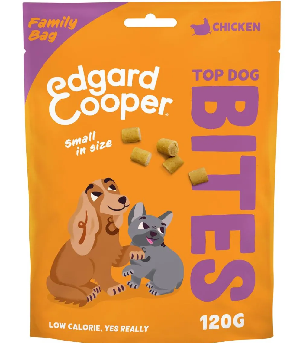Edgard & Cooper Hundesnack Top Dog Bites, Small, Huhn