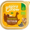 Edgard & Cooper Nassfutter für Hunde, Umwerfender Truthahn Adult, Bio, 17 x 100 g