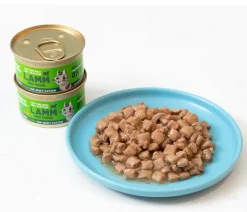 Edgard & Cooper Nassfutter für Katzen Lamm & Freilandhuhn Stückchen in Soße Adult, 18 x 85 g