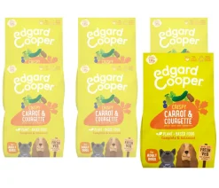 Edgard & Cooper Trockenfutter für Hunde, Knackige Karotten und Zucchini Adult