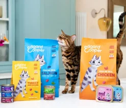 Edgard & Cooper Trockenfutter für Katzen Frisches Freilandhuhn Adult