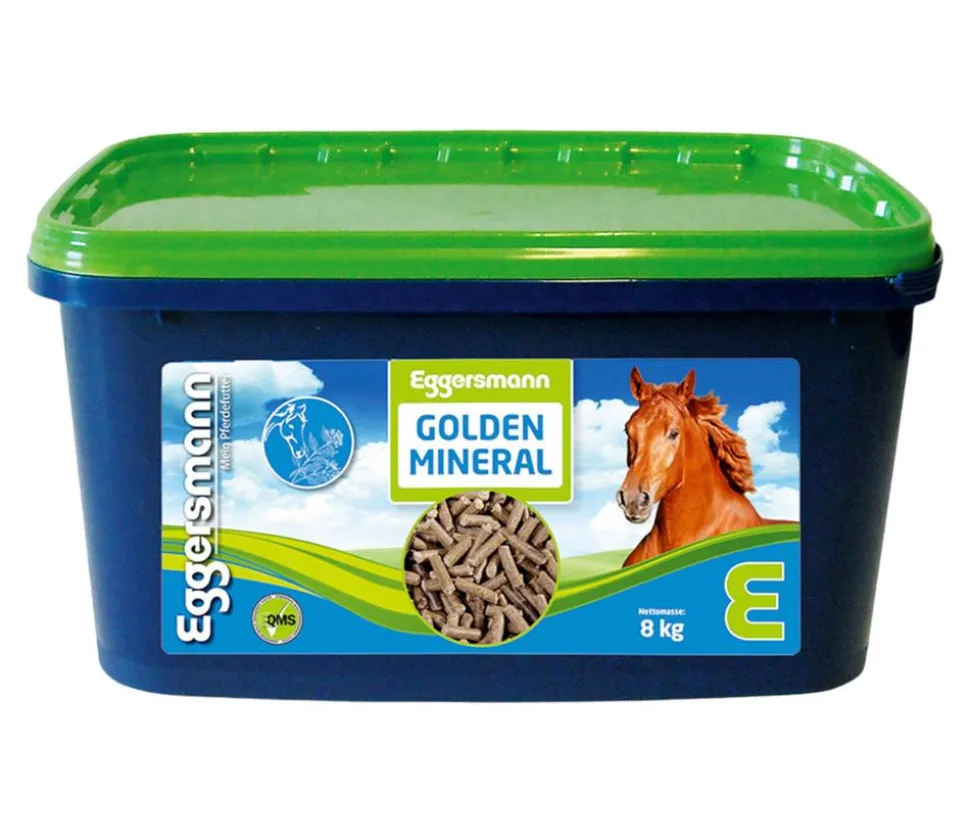 Eggersmann Pferdefutter Mineralfutter, Golden Mineral, 8 kg