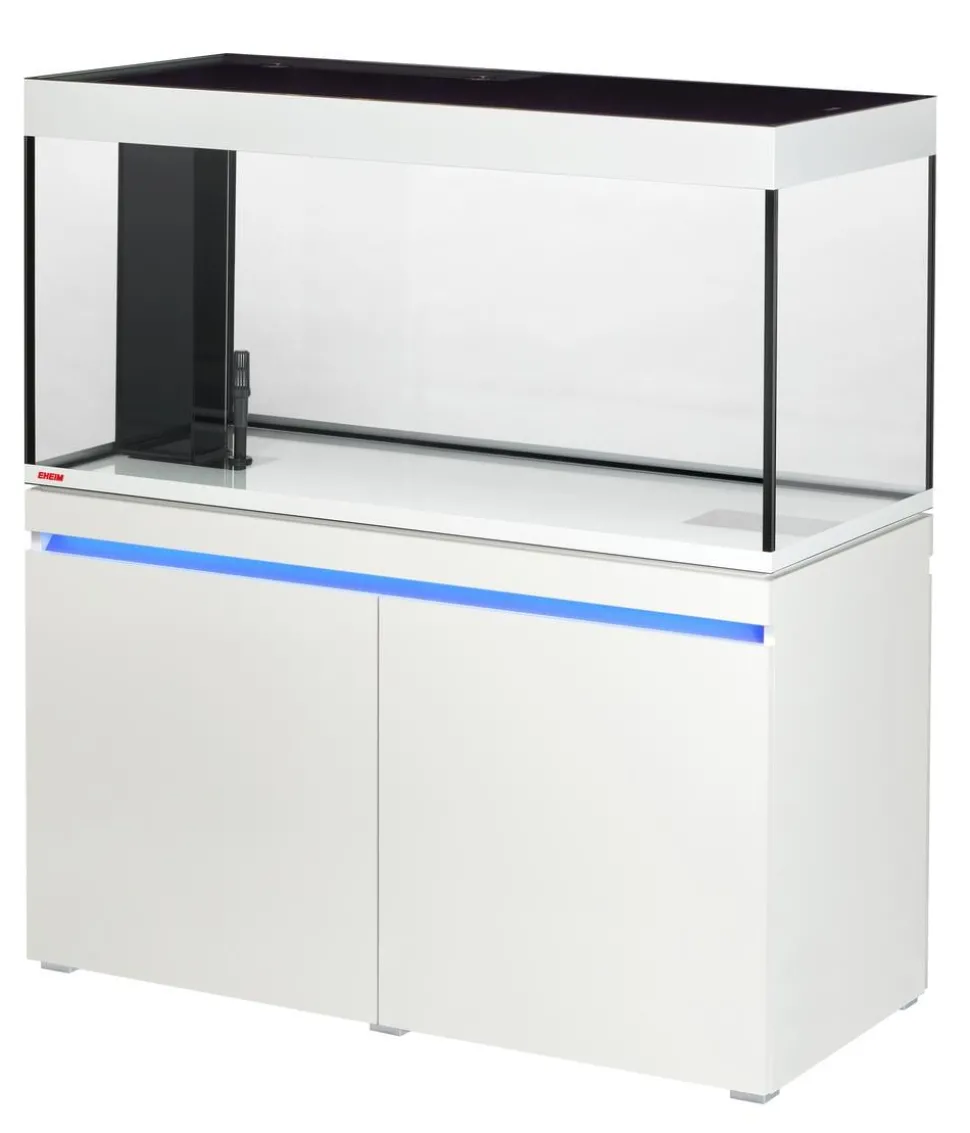 EHEIM Aquarium Kombination incpiria 430 duo, weiß, 430 l, ca. B130/H144/T60 cm