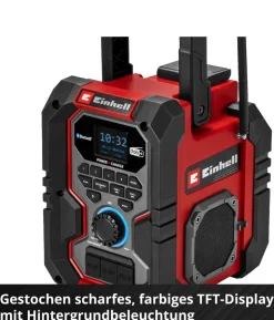 Einhell Akku-Radio TE-CR 18 Li DAB+/FM/BT - Solo