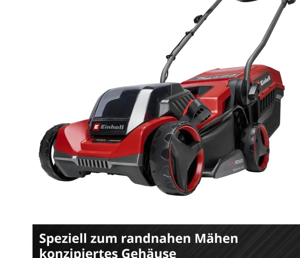 Einhell Akku-Rasenmäher GE-CM 18/32 C Li BL, inkl. 4,0 Ah Akku & Schnellladegerät