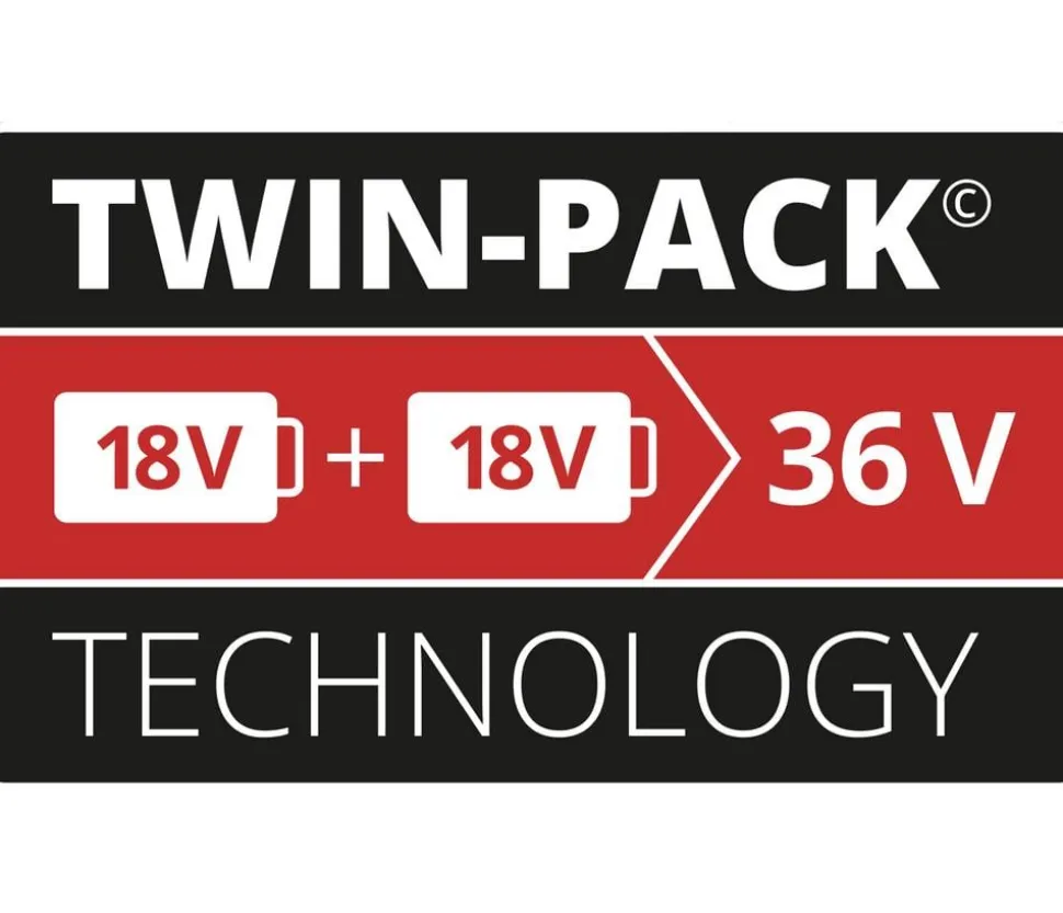 Einhell PXC-Twinpack, 2x 18V 4,0 Ah Akku