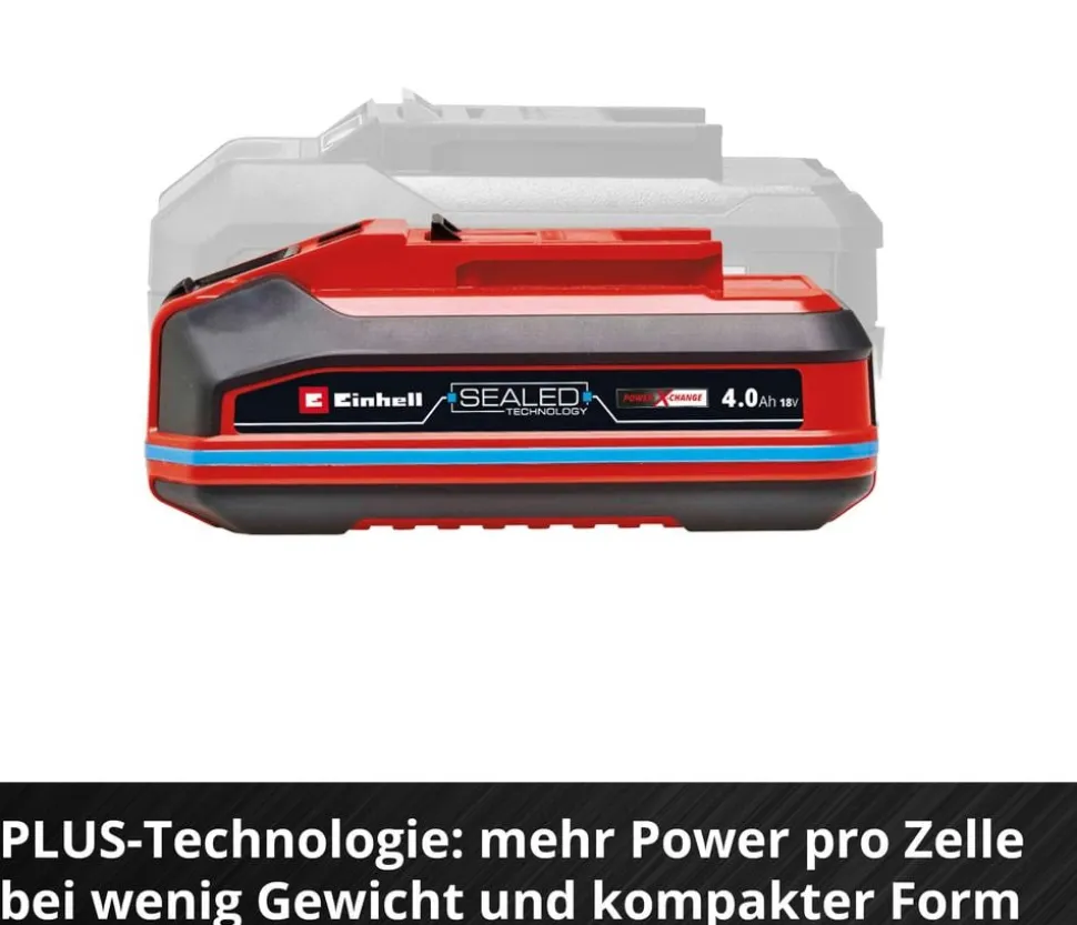 Einhell PXC+ 18V 4,0Ah SEALED Akku