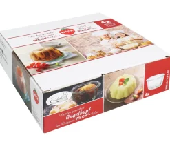 Einkochwelt WECK® Gugelhupfglas, 280 ml, 4er-Set