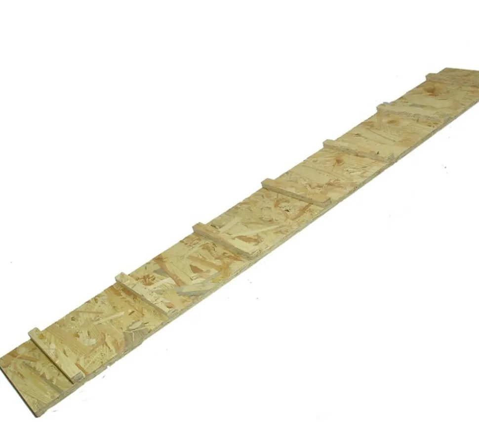 Elmato® Holzrampe mit Klettersprossen für Hasenstall