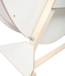 Elmato® Katzenlaufrad Rocky XXL, stehend, weiß/beige