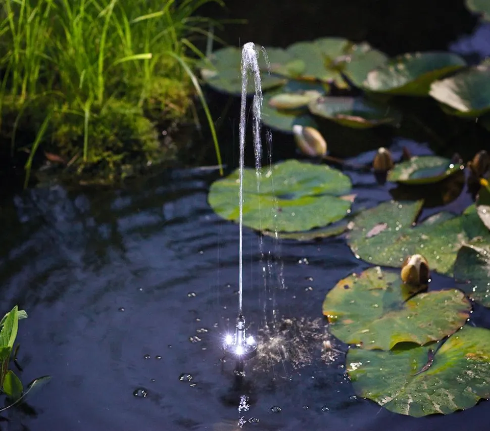 Esotec Solarpumpe Palermo LED für den Gartenteich