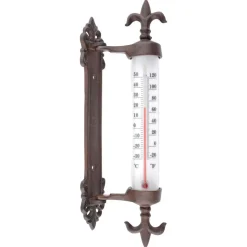 Esschert Design Gusseisen-Fensterrahmenthermometer