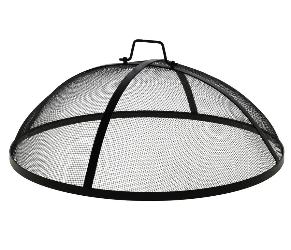 Esschert Funkenschutz für Feuerschale, ca. Ø59,2/H21,5 cm