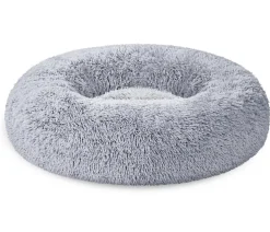 Feandrea Hundebett, rund, grau, ca. Ø80/H20 cm